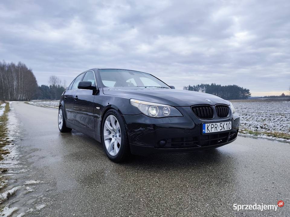 BMW E60 535d 122006 skórzana tapicerka
