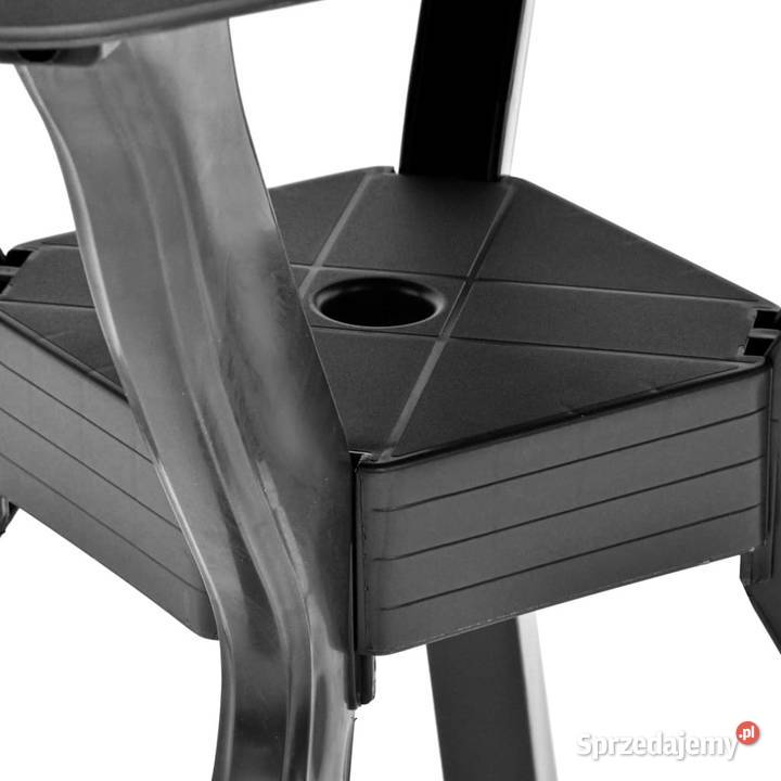 Stolik bistro antracytowy 70x70x72 plastikowy mazowieckie Warszawa sprzedam