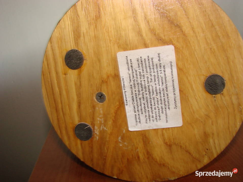 Beczka Termo Dębowa Pozostałe Pruszcz Gdański
