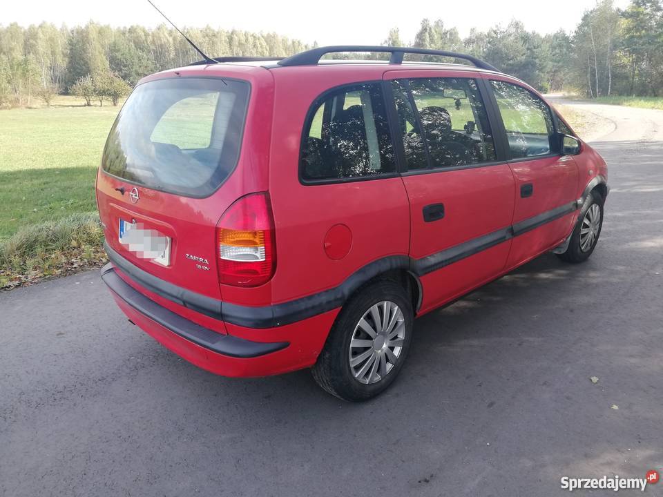 99 Opel Zafira 18 LPG manualna Zafira Lubartów sprzedam