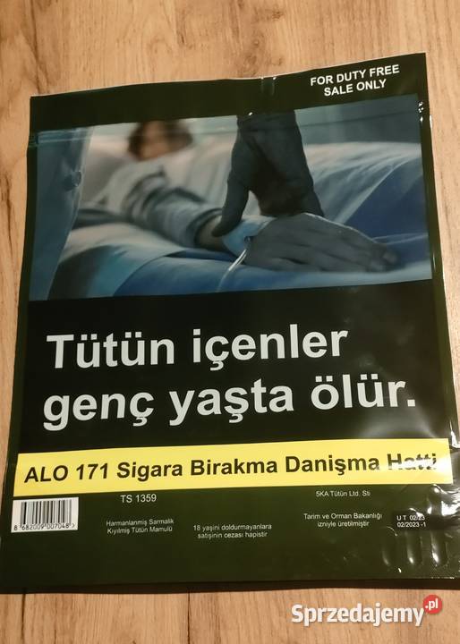 Opakowania do tytoniu Biznes i Przemysł mazowieckie Otwock