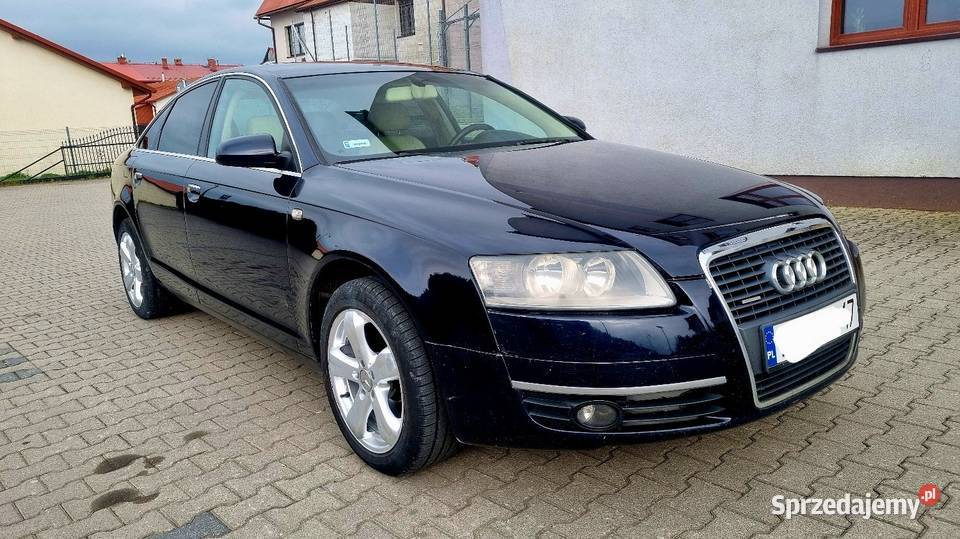 Audi A6 c6 30 TDI 224 QUATTRO 4x4 Skóry Automat gniazdo SD Rabka-Zdrój sprzedam