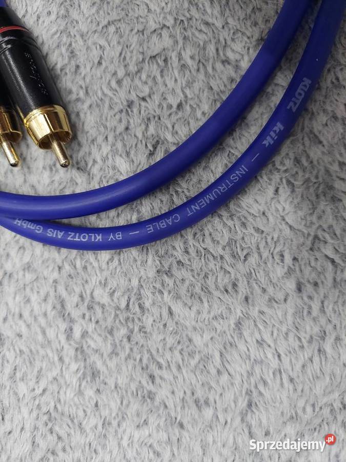 Kable KLOTZ GmbH 2xRCA 1m Łapy