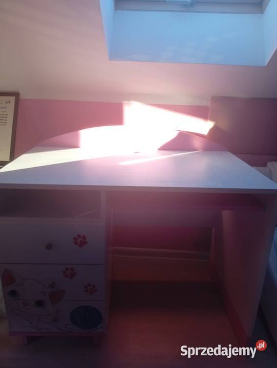 Zestaw mebli regał plus biurko Mostki