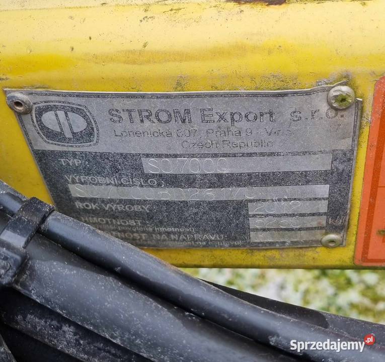 Agregat uprawowy Bednar swifter so7000 nieuszkodzony