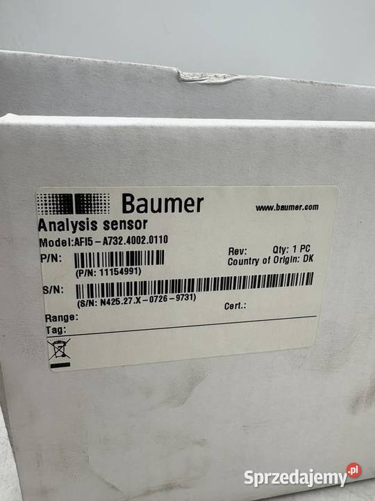 Baumer AFI5A73240021001 Czujnik przewodności Warszawa