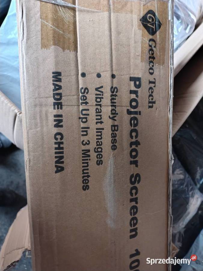 EKRAN PROJEKCYJNY ZE STOJAKIEM GETCO TECH PRO Zawiercie