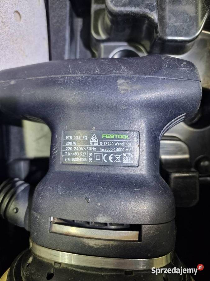 Szlifierka oscylacyjna FESTOOL ETS 125 EQ Laryszów
