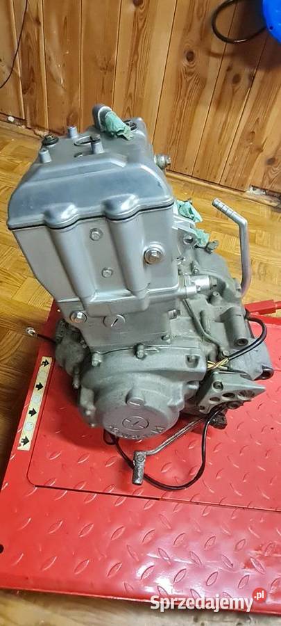 Kawasaki KLX 650 R silnik kompletny sprawny film Warszawa