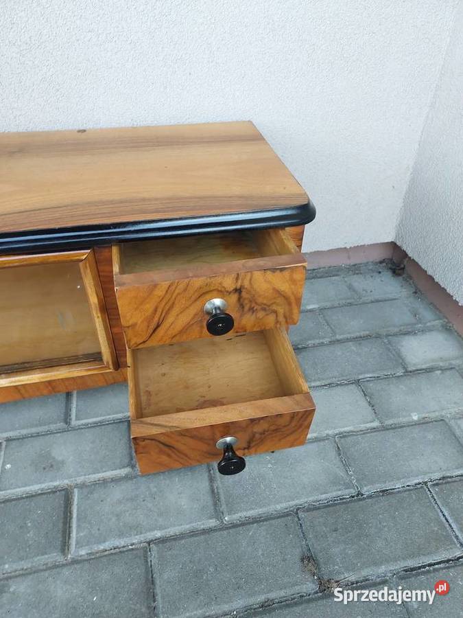 Stara komoda szafka witrynka idealna pod TV PRL Meble pomorskie Tczew