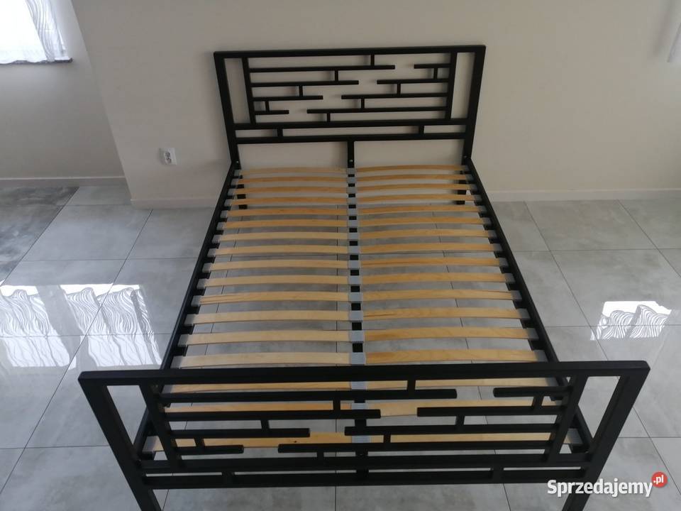 Łóżko metalowe nowoczesne loft 140x200 podkarpackie Łańcut