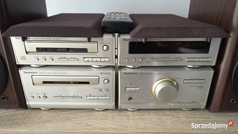 Wieża Technics SIHD301 pilot SEHD301 STHD301 Łódź