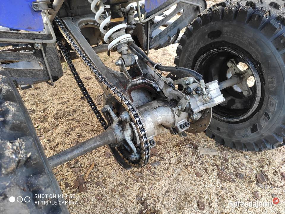 Quad Yamaha Raptor YFM 250 z papierami 2008r zachodniopomorskie Lutkowo