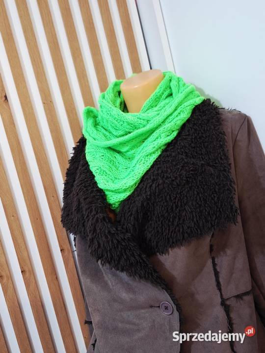 Szalo komin neon seledyn warmińsko-mazurskie Braniewo