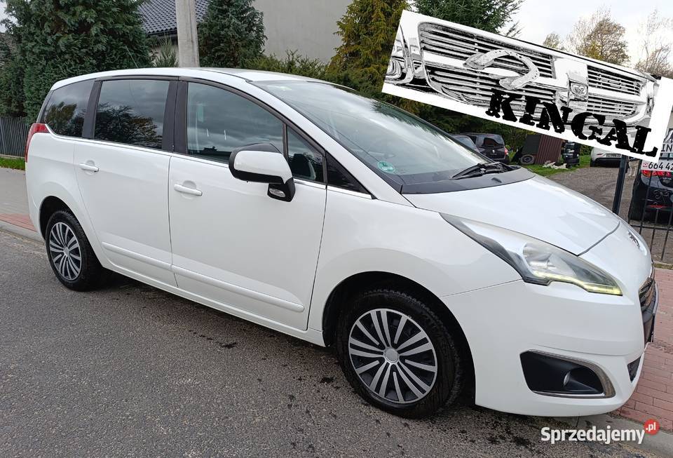 Peugeot 5008 16 HDi 2014r udok przebieg lifcie sprzedam