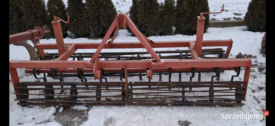 Agregat uprawowy 3m z wałem z przodu i ciężkim