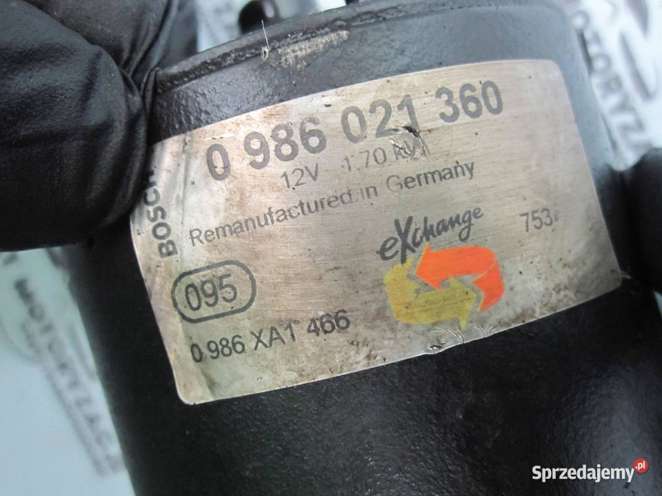 Sprinter W906 22 CDI 646985 646985 10R osobowe Układ elektryczny silnika