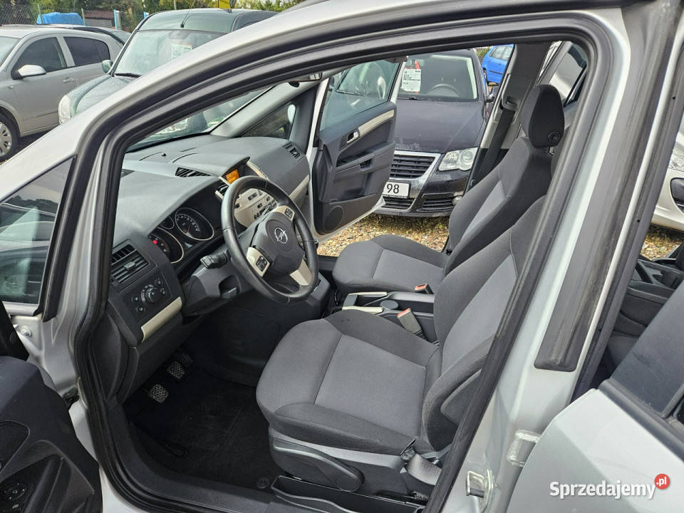 Opel Zafira Opłacona Zdrowa Zadbana Serwisowana tempomat warmińsko-mazurskie Kisielice sprzedam