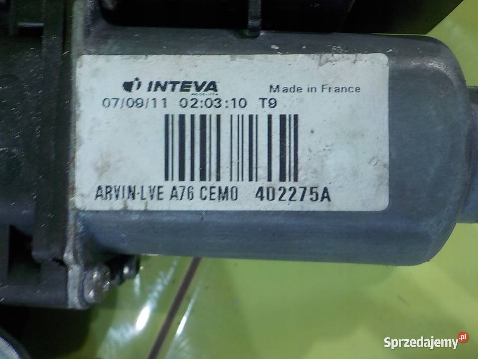 PEUGEOT 207 I LIFT 16 HDI 12r CABRIO podnosnik mazowieckie Suków