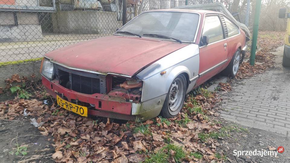 Opel monza 30 welurowa tapicerka Kluczbork