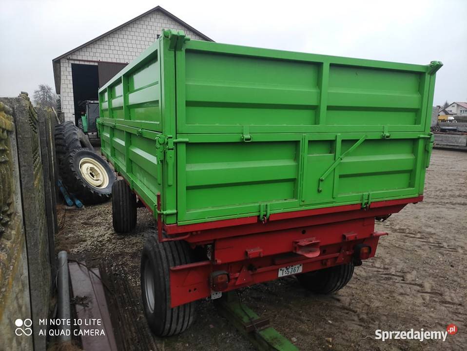 Przyczepa 8 tonowa wywrotka na 3 strony Radom