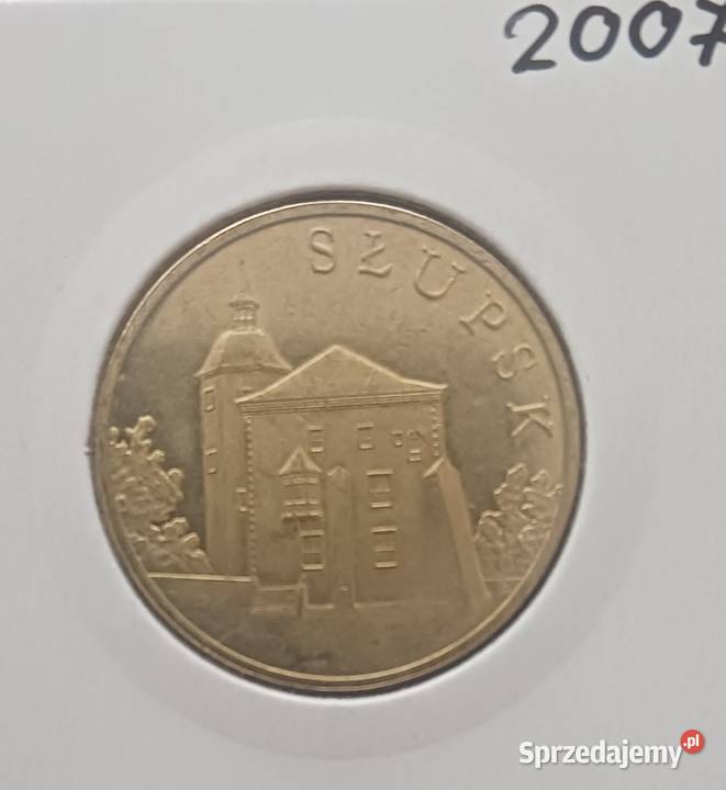2 Miasta Polskie Słupsk 2007 r mennicze holder Konin sprzedam
