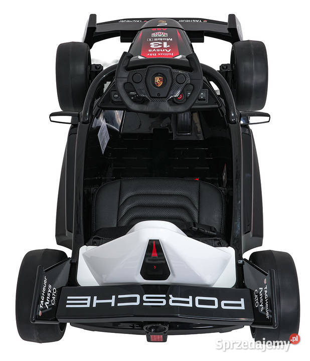 Pojazd Bolid Formuły E Porsche Czerwony Łopuszno