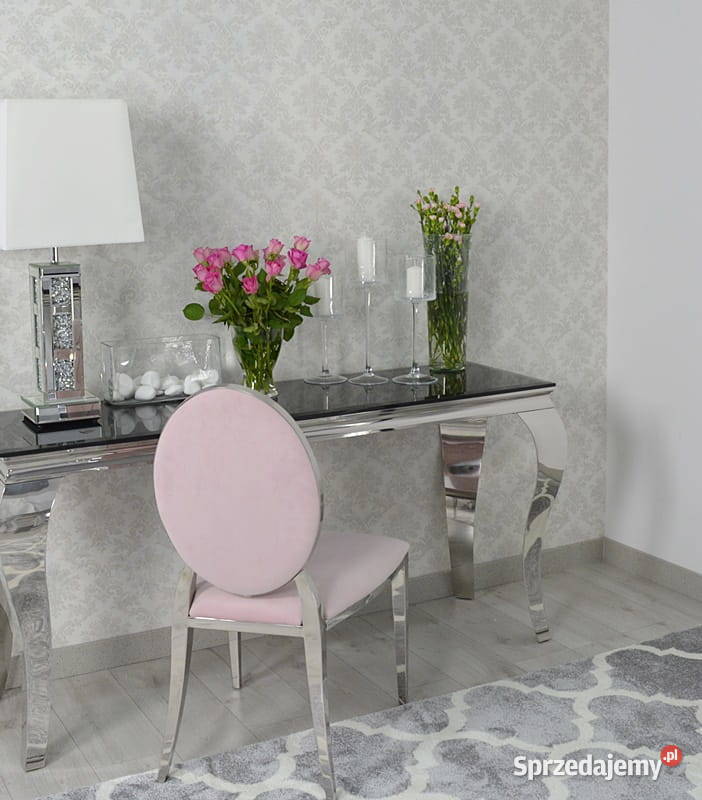 Konsola glamour Ludwik Toaletka Stół Stolik 40cm