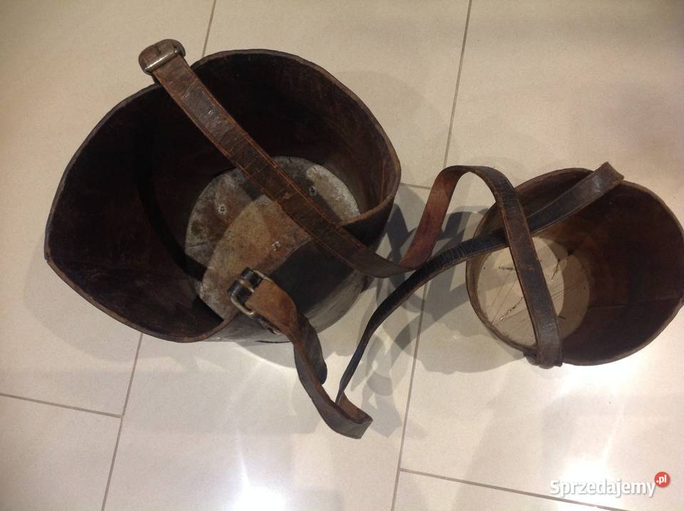 Stare Wiadra Skórzane 2 Nowa Sól