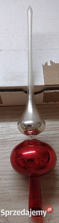 szpic na choinkę PRL