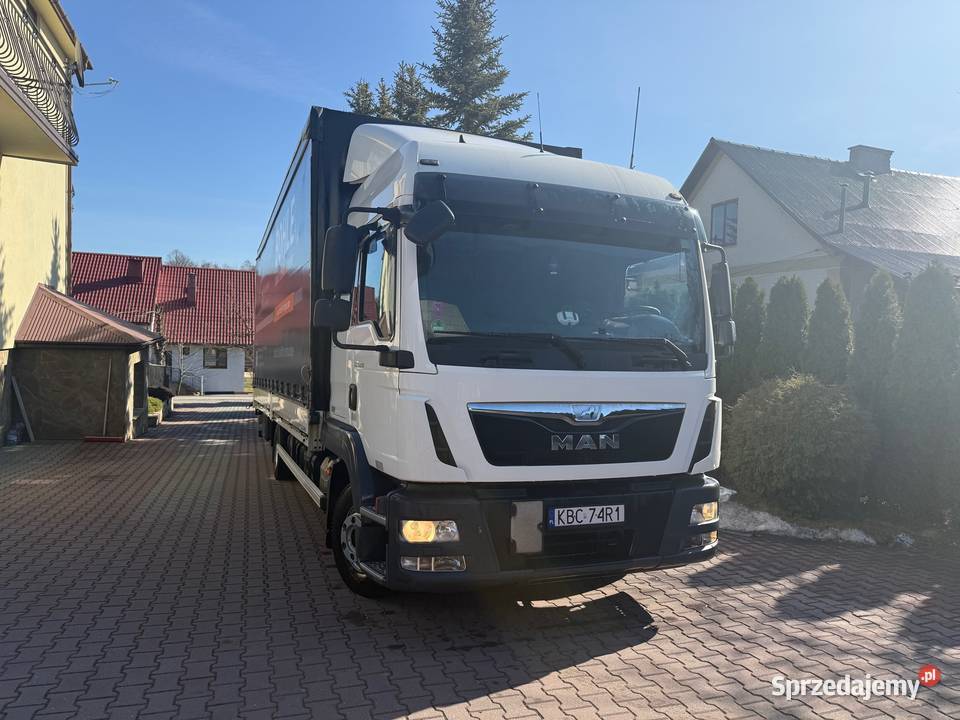 MAN TGL 12250 euro 6 manualna Plandeki Lipnica Murowana