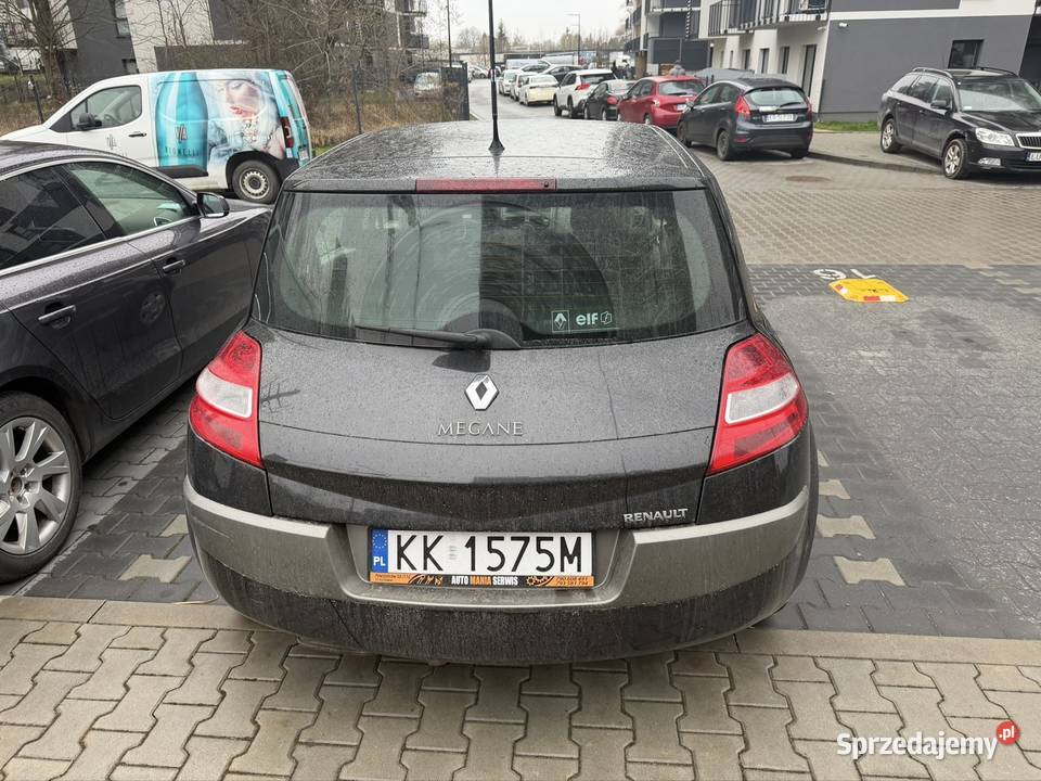 Renault megne 2 hatchback 19dci 96kw Rok produkcji 2006 Kraków