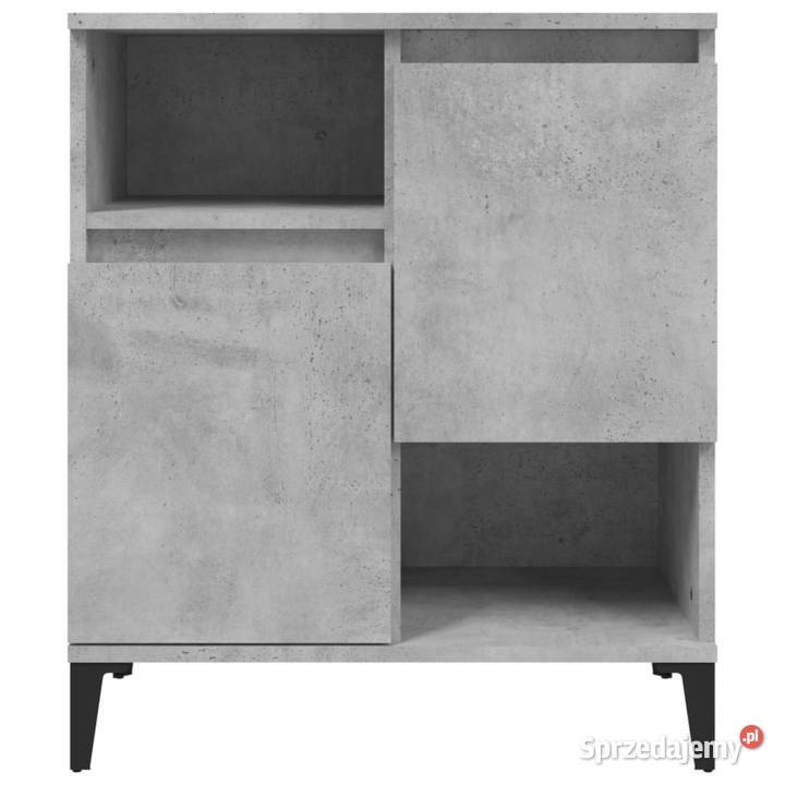 vidaXL Komody 2 szarość betonu 60x35x70 mazowieckie Warszawa