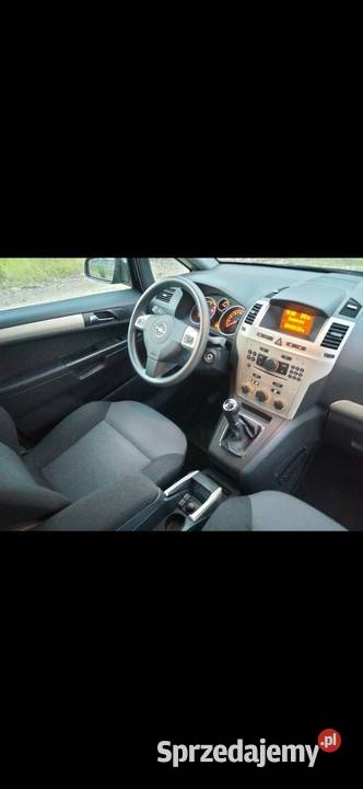 Opel Zafira Lift 2008r 17Cdti 125 przeb 224 l relingi dachowe śląskie Gliwice sprzedam