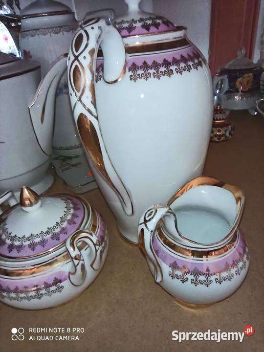 Dzbanek do kawy mlecznik i cukiernica Ovid JC z Gdańsk