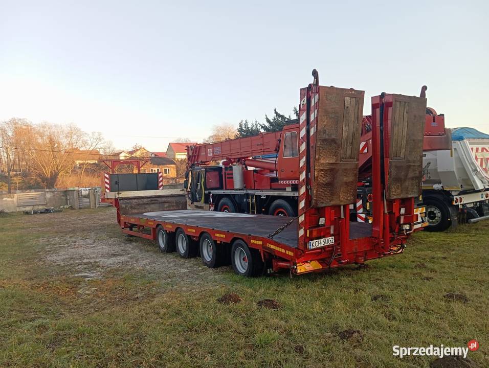 Naczepa niskopodwoziowa Nooteboom De Angelis Racławice