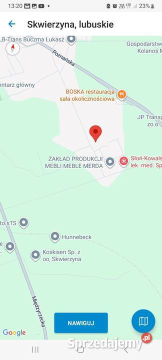 Działki budowlane Skwierzyna