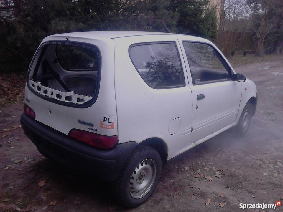 Seicento Wrak race sejak cenias fiat cięści kjs mazowieckie Mińsk Mazowiecki