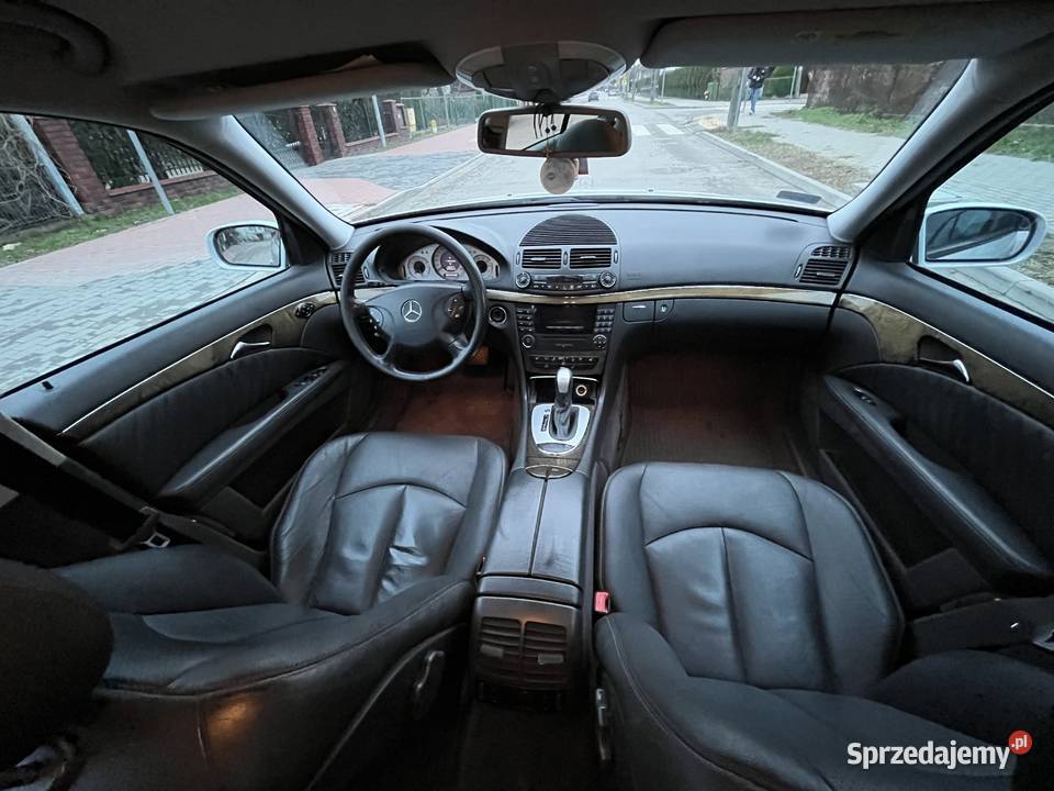 Mercedes E320 W211 32 benzyna gaz benzyna+LPG podlaskie Łomża