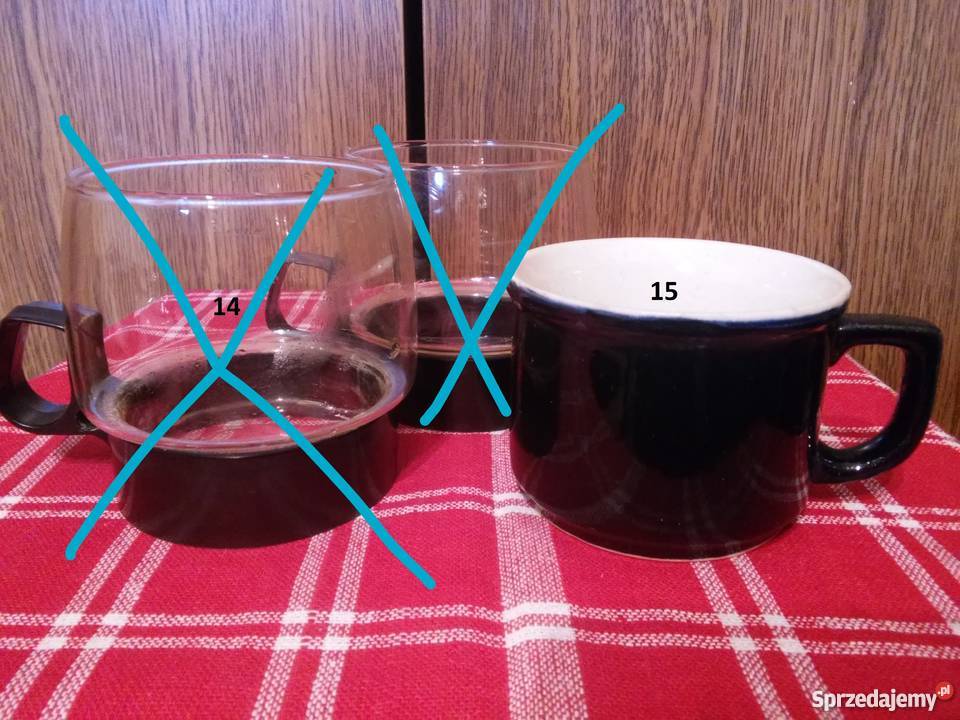 Szklanki miseczki kieliszki filiżanka zaparzacz Warszawa