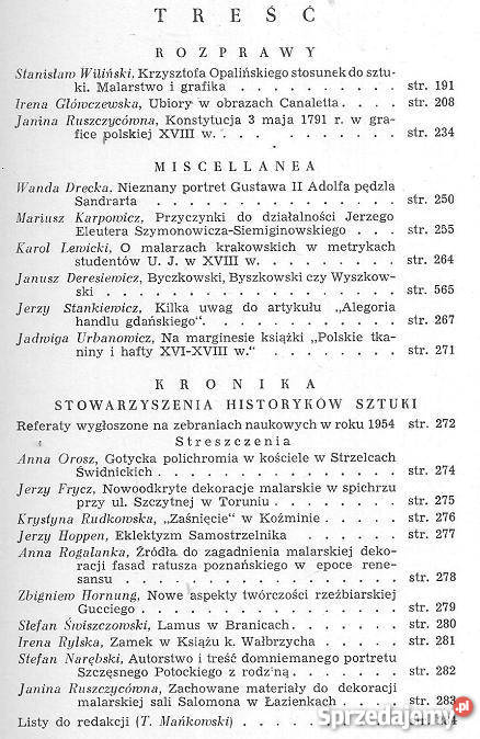 BIULETYN HISTORII SZTUKI 1955 2 XVII Rok wydania 1955