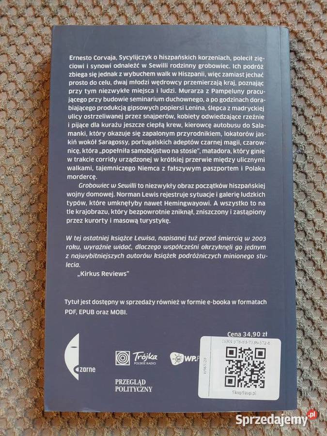 N Lewis Grobowiec w Sewilli Podróż Hiszpanię u Kraków