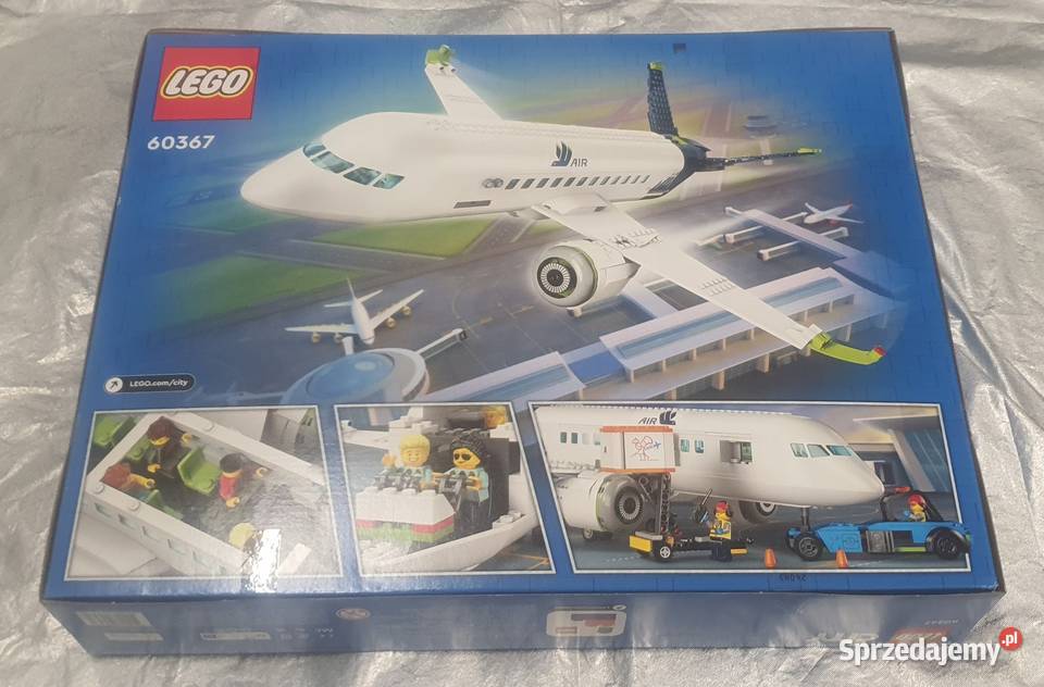 NOWE Lego City 60367 samolot pasażerski Klocki Kobyłka
