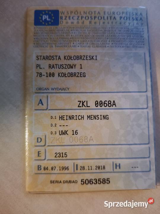 Przyczepy transportowe nieuszkodzony zachodniopomorskie Dygowo sprzedam