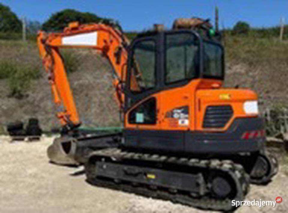 Minikoparki Doosan DX85R3 nie Lelowice-Kolonia