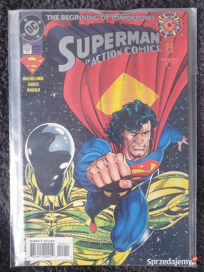 Superman The Man Of Steel 4 komiksy DC USA 1994 Rok wydania 1994 Komiksy Gdynia