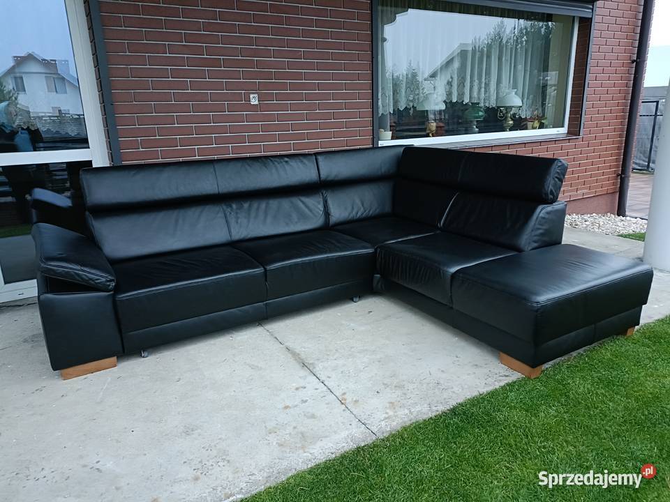 Sprzedam narożnik ze skóry Konin sprzedam