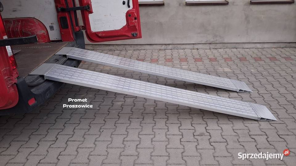 Najazdy Aluminiowe Panelowe Frezowane lekkie do Proszowice sprzedam