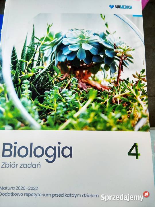 Biologia 4 zbiór zadań najtańsze używane biologia Warszawa sprzedam