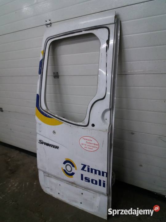Mercedes sprinter W906 drzwi lewe tylne Tylne